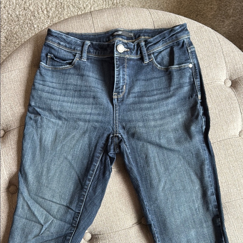 Simply Vera Vera Wang Blue Skinny Jeans Medium Wash
